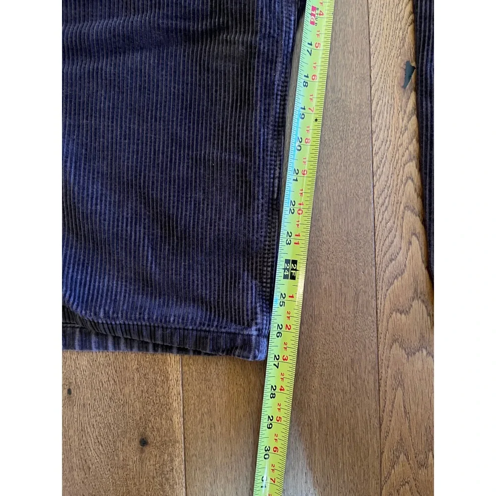 Levi's Workwear fit Corduroy Pants size 32/30 Purple-ish Cargo Carpenter